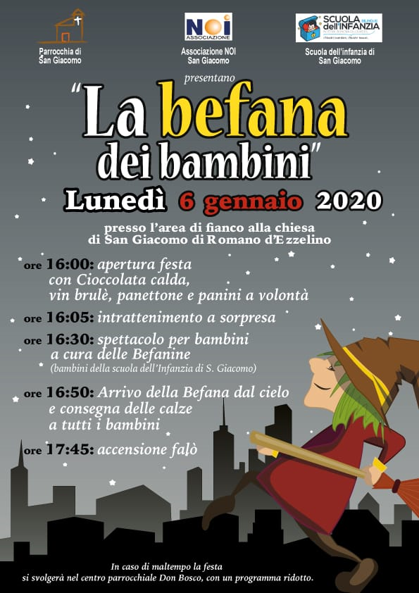 LA BEFANA DEI BAMBINI 2020